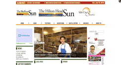 Desktop Screenshot of hiltonheadsun.com